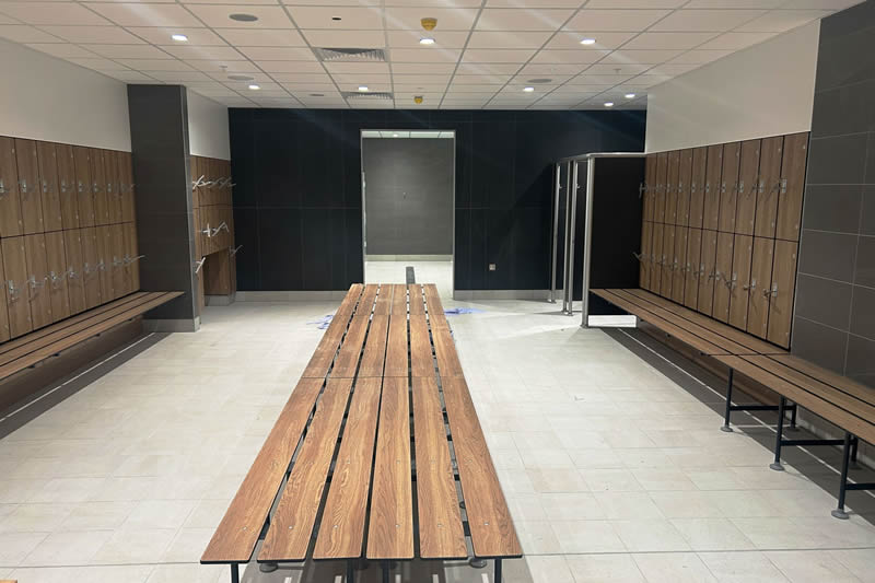 Canada Water Leisure Centre With Prospec Lockers & Cubicles