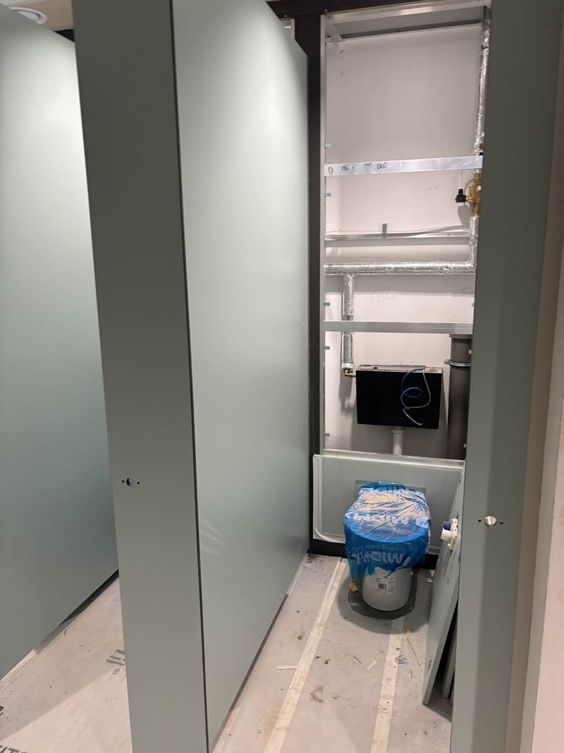 Onsite Visit Mid Installation at Cambridge Facility