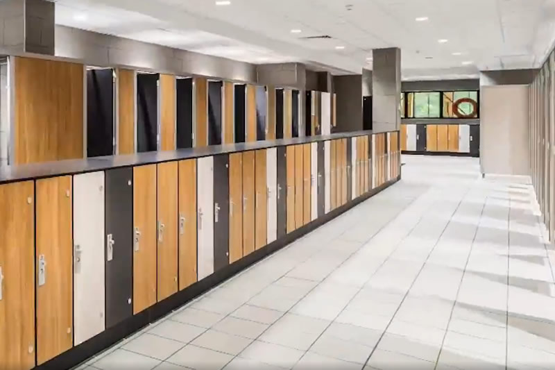 Prospec Lockers & Cubicles At Eclipse Leisure Centre