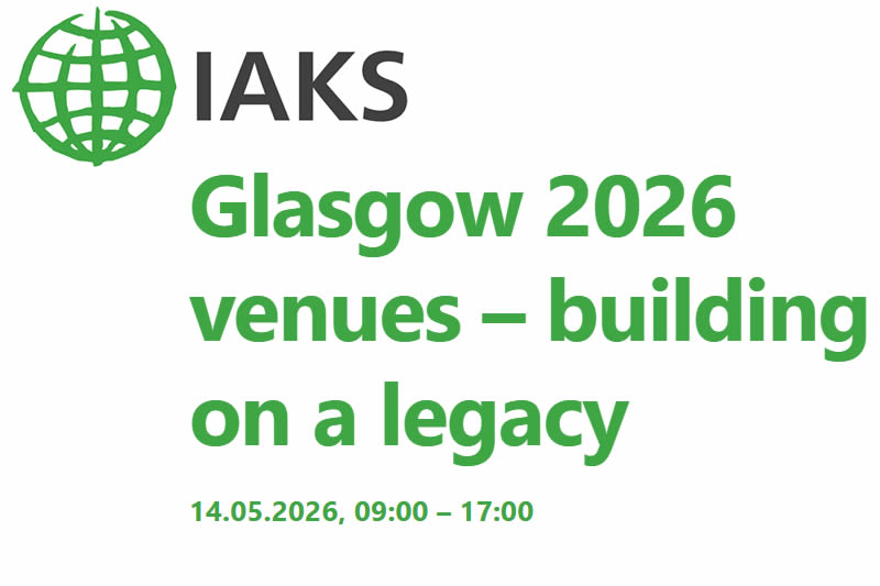 May 2026 - Prospec Partnering With IAKS At The Building A Legacy Conference 14th May 2026